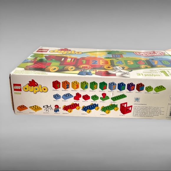 Lego Duplo Number Train 10558 Complete Set Retired - Picture 7 of 7